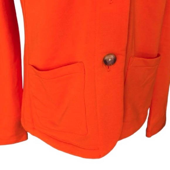 NWT Ralph Lauren Equestrian Polo Crest Blazer Orange Red Logo Jacket Horse Logo - Picture 8 of 16